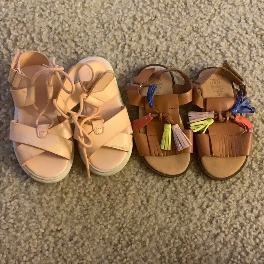 Bundle of Zara sandals